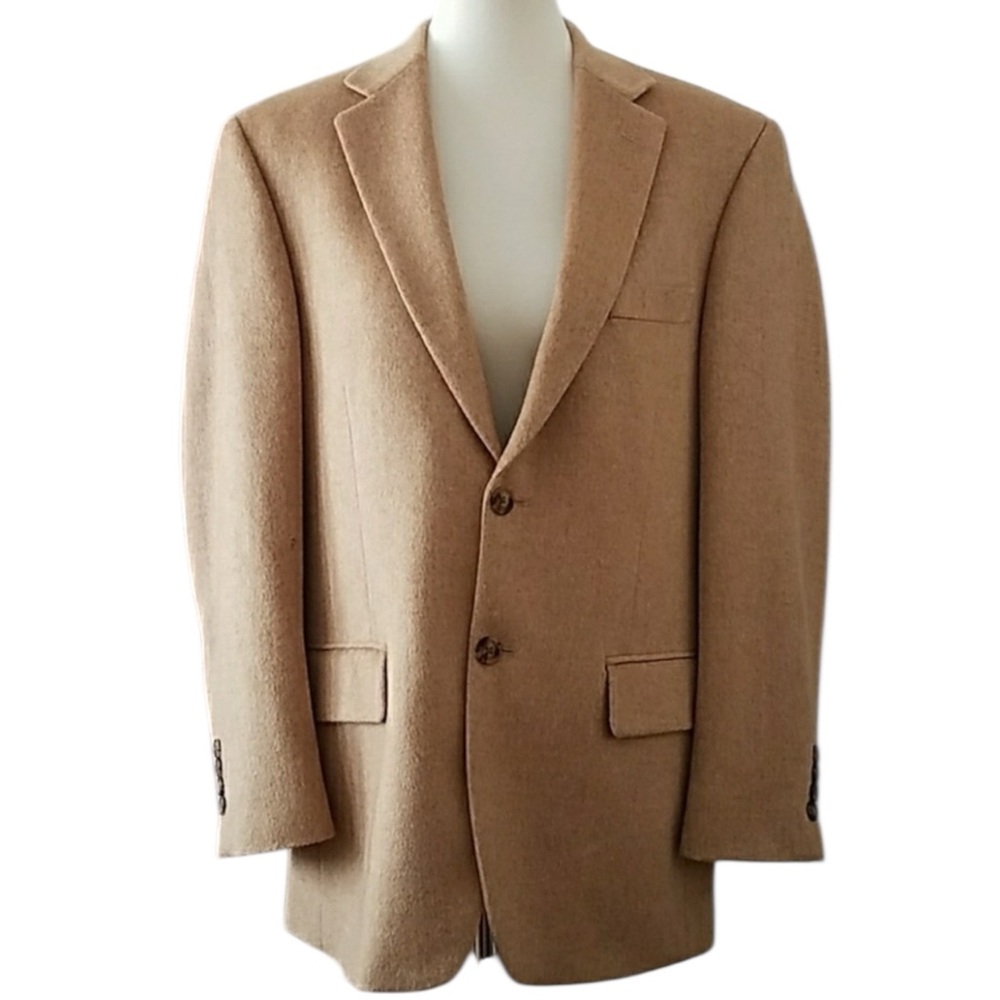 HASPEL 100% Camel Hair Sports Coat in Natural Tan Size 42R  -- QUIET LUXURY!!!! - Picture 3 of 12